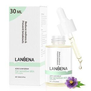 LANBENA Acne Clear Serum For sensitive skin 30ml/1 oz, Minimize Pores Repair NIB